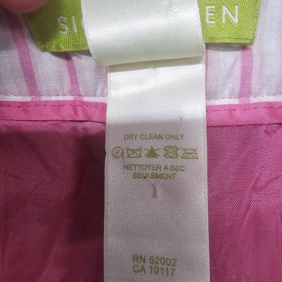 Vintage Sigrid Olsen Skirt Y2K Gray Herringbone Wool Twee Retro 6 - Picture 11 of 12